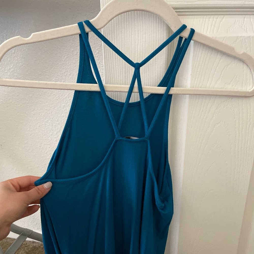 Express Turquoise Dress - Picture 3 of 3